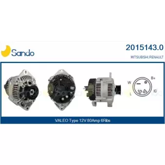 Alternateur SANDO 2015143.0