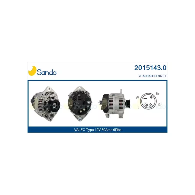 Alternateur SANDO 2015143.0