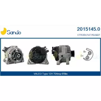 Alternateur SANDO 2015145.0