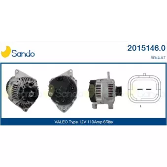 Alternateur SANDO 2015146.0