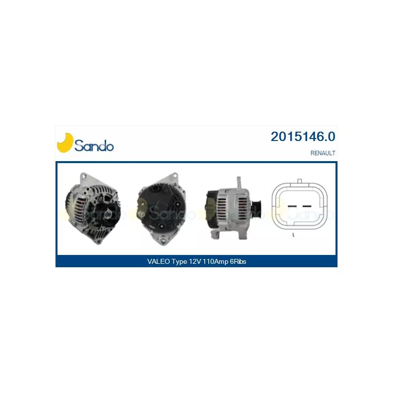Alternateur SANDO 2015146.0