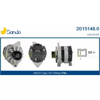 Alternateur SANDO 2015148.0