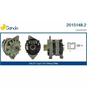 Alternateur SANDO 2015148.2