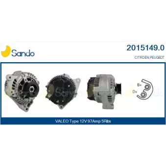 Alternateur SANDO 2015149.0
