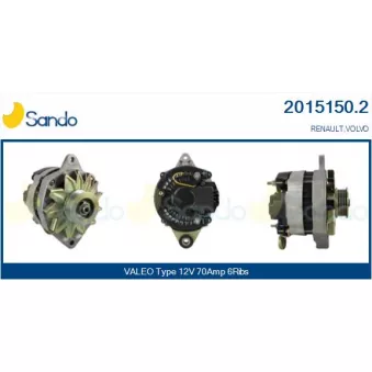 Alternateur SANDO 2015150.2