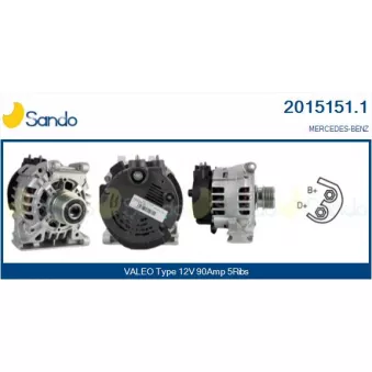 Alternateur SANDO 2015151.1
