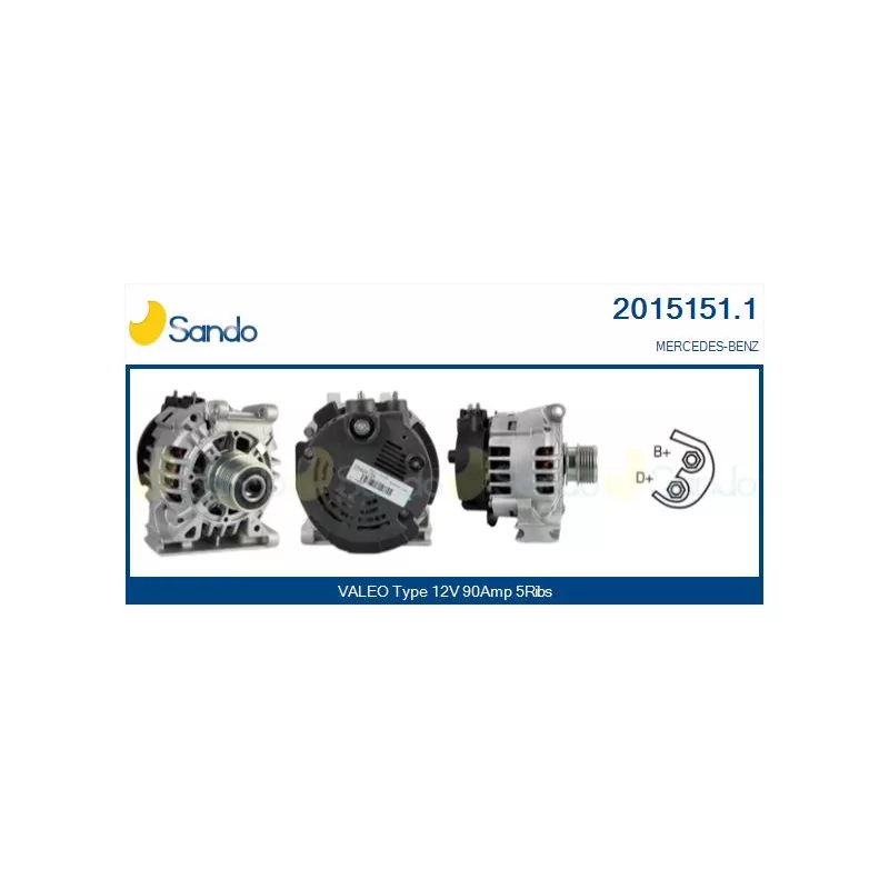 Alternateur SANDO 2015151.1