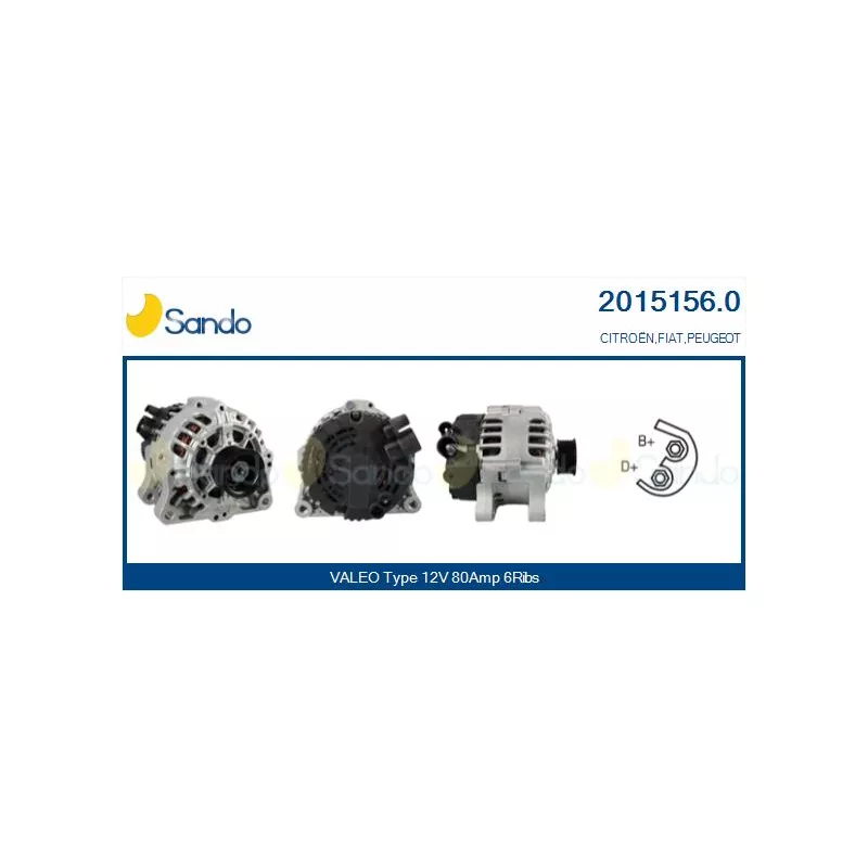 Alternateur SANDO 2015156.0