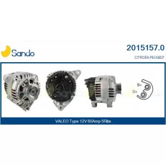 Alternateur SANDO 2015157.0