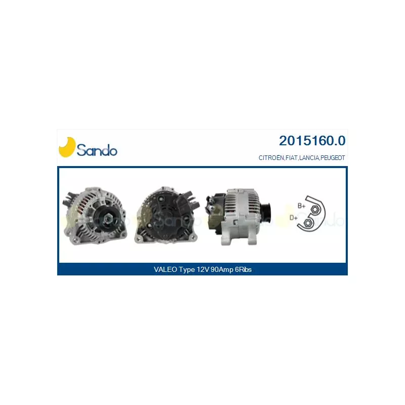 Alternateur SANDO 2015160.0