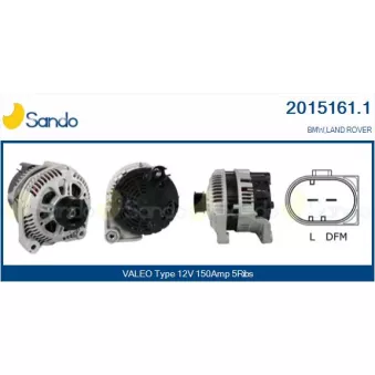 Alternateur SANDO 2015161.1