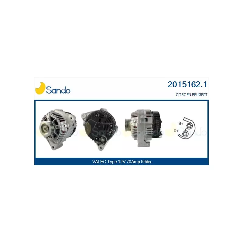Alternateur SANDO 2015162.1