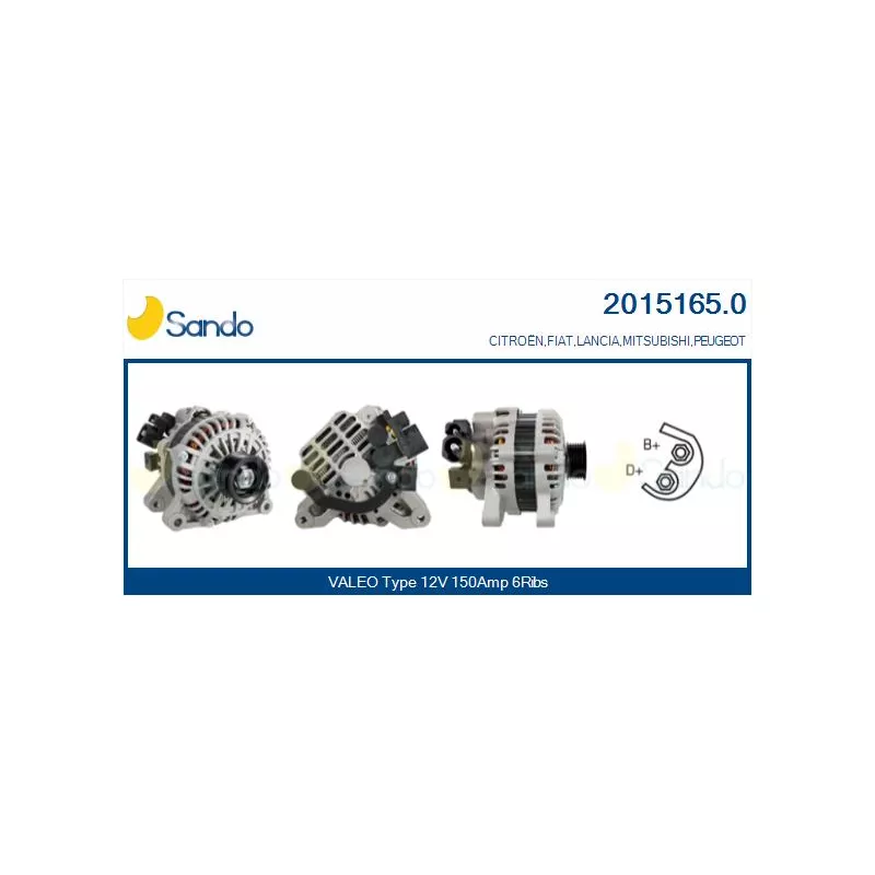 Alternateur SANDO 2015165.0