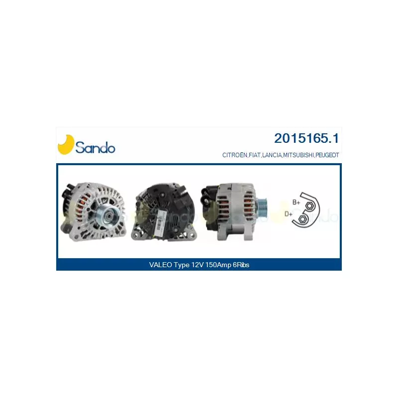 Alternateur SANDO 2015165.1