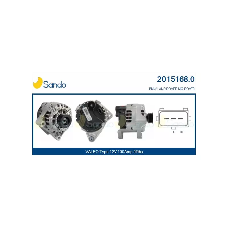 Alternateur SANDO 2015168.0