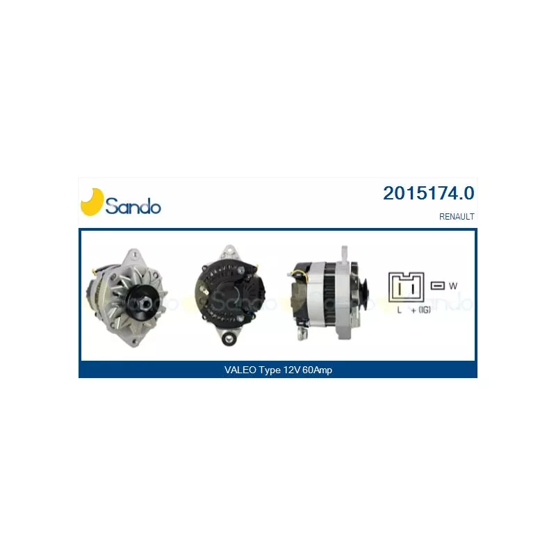 Alternateur SANDO 2015174.0