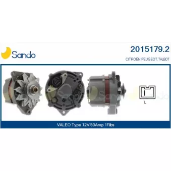 Alternateur SANDO 2015179.2
