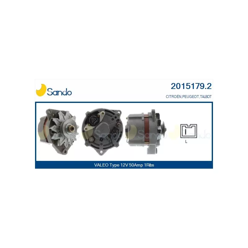 Alternateur SANDO 2015179.2