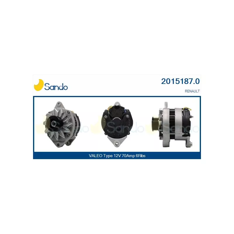 Alternateur SANDO 2015187.0