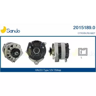 Alternateur SANDO 2015189.0