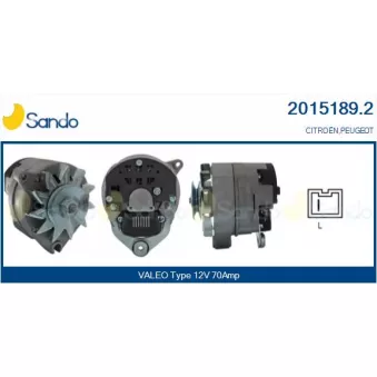 Alternateur SANDO 2015189.2