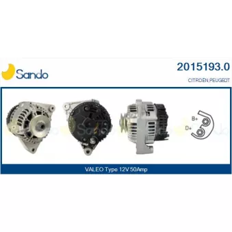 Alternateur SANDO 2015193.0