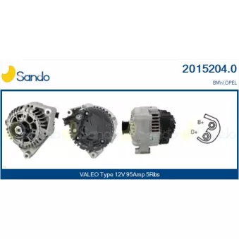 Alternateur SANDO 2015204.0