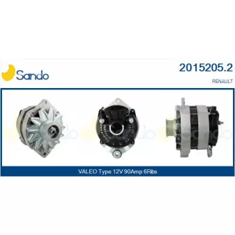 Alternateur SANDO 2015205.2