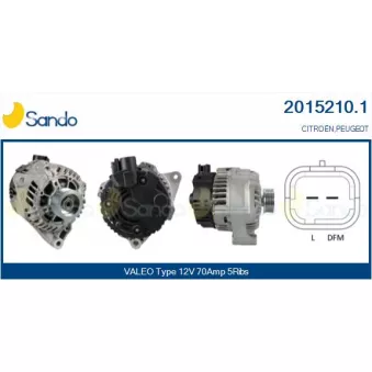 Alternateur SANDO 2015210.1
