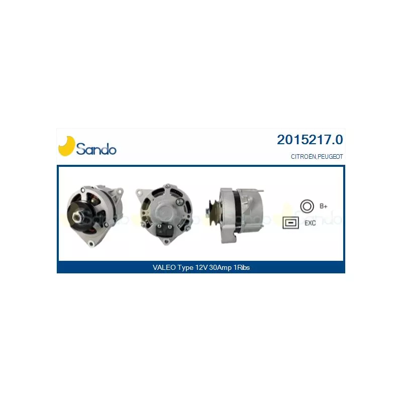 Alternateur SANDO 2015217.0