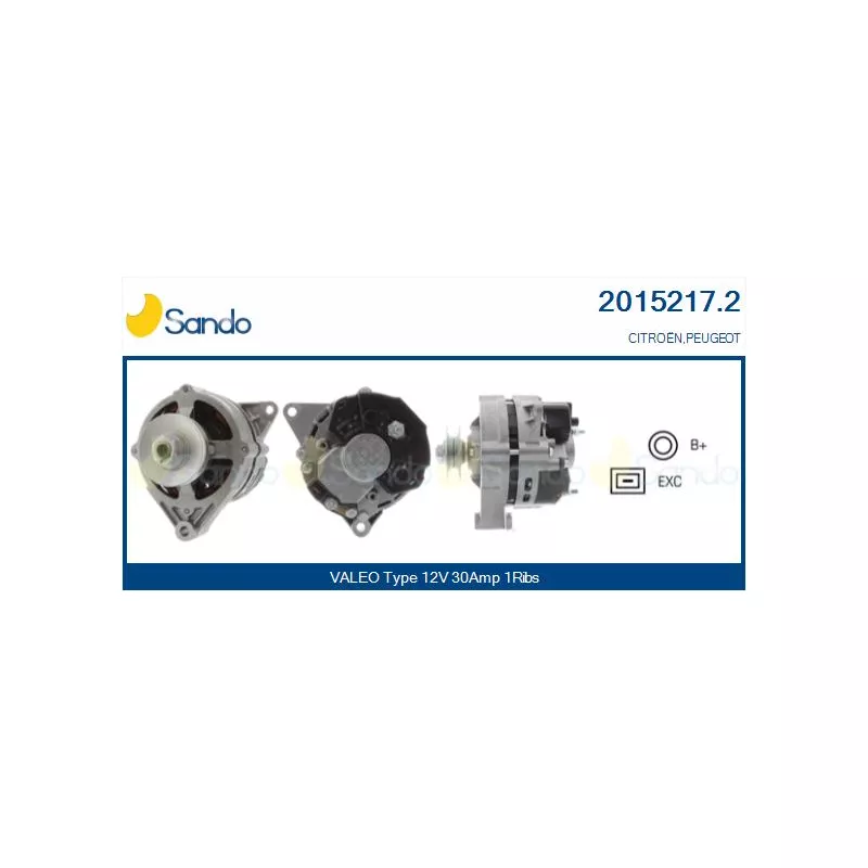 Alternateur SANDO 2015217.2