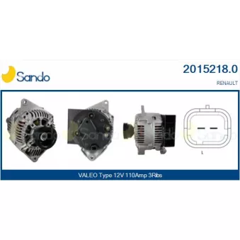 Alternateur SANDO 2015218.0