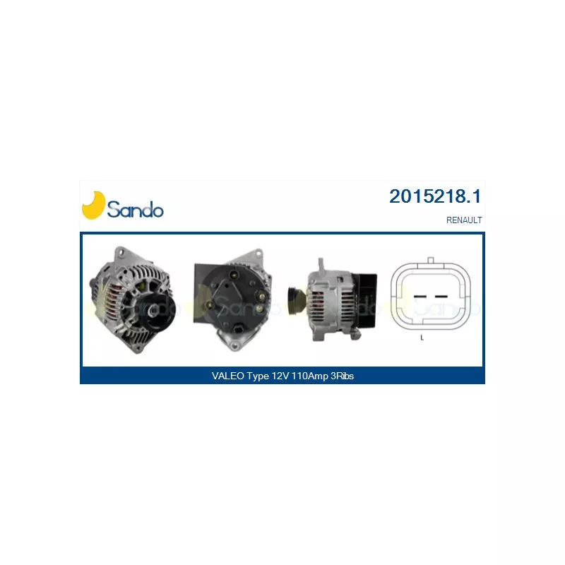 Alternateur SANDO 2015218.1