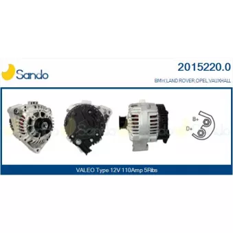 Alternateur SANDO 2015220.0