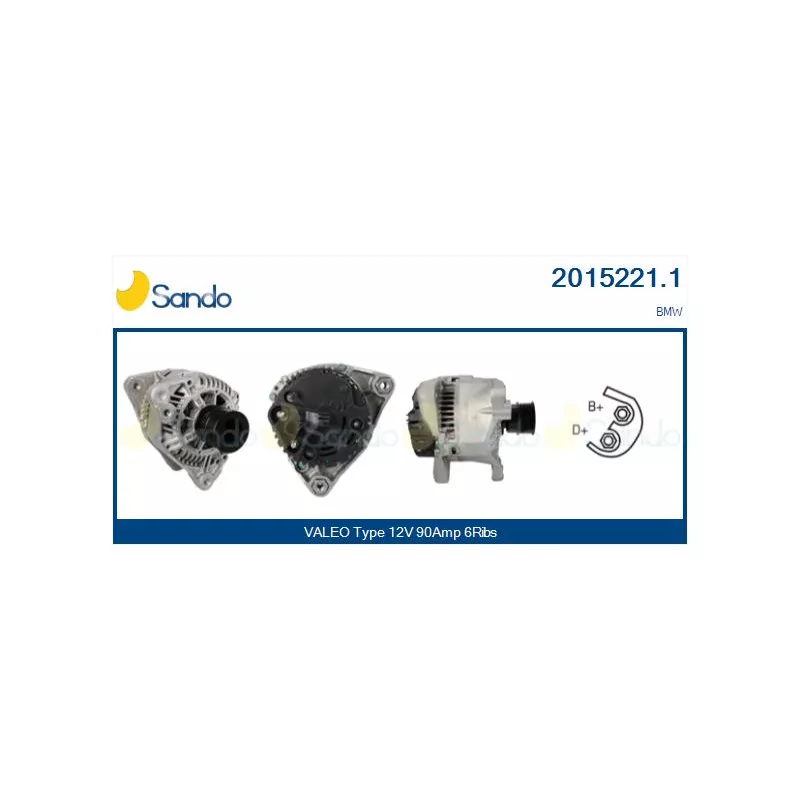 Alternateur SANDO 2015221.1