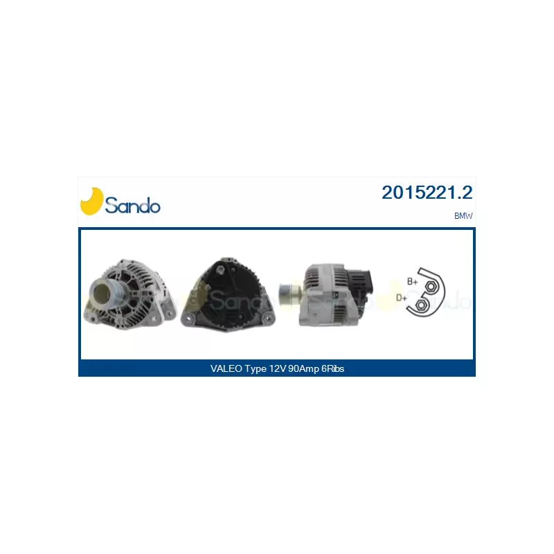 Alternateur SANDO 2015221.2