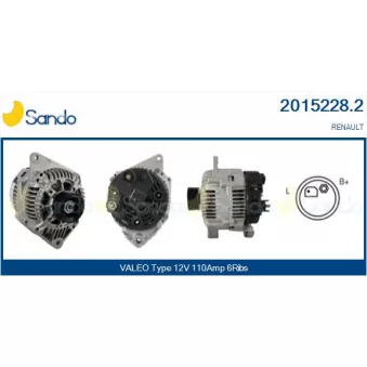 Alternateur SANDO 2015228.2