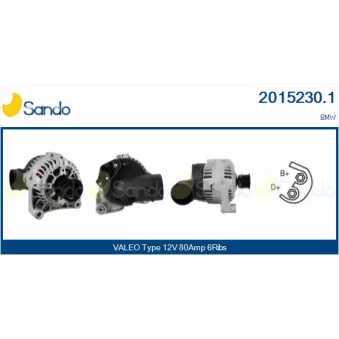 Alternateur SANDO 2015230.1
