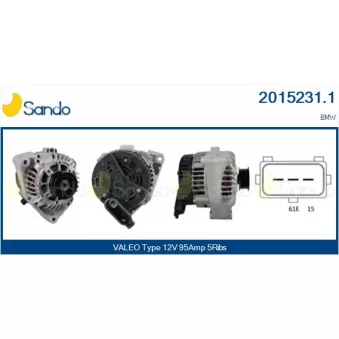 Alternateur SANDO 2015231.1