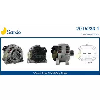 Alternateur SANDO 2015233.1