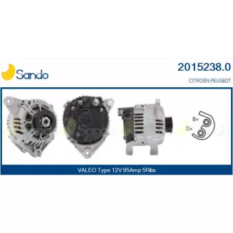Alternateur SANDO 2015238.0