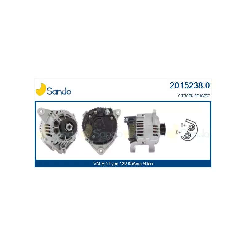 Alternateur SANDO 2015238.0