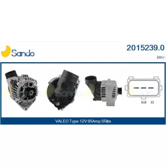 Alternateur SANDO 2015239.0