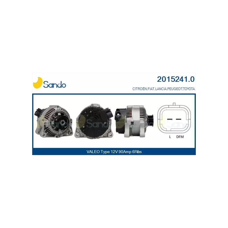 Alternateur SANDO 2015241.0