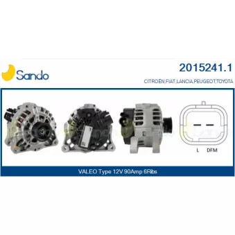 Alternateur SANDO 2015241.1