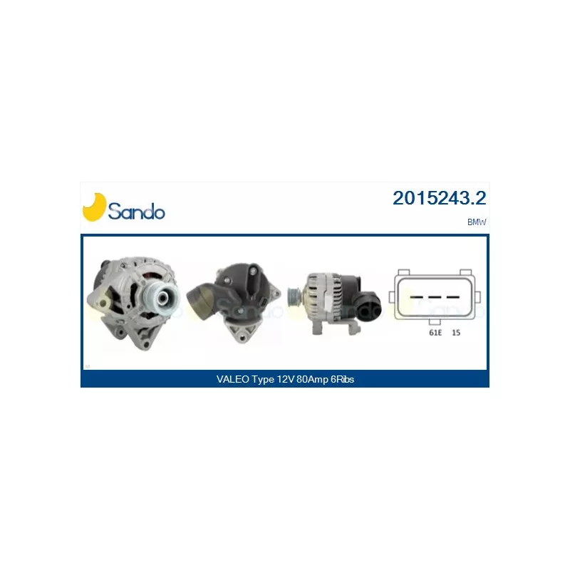 Alternateur SANDO 2015243.2