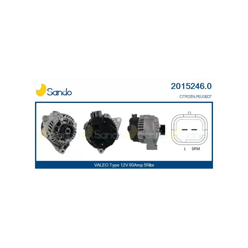 Alternateur SANDO 2015246.0