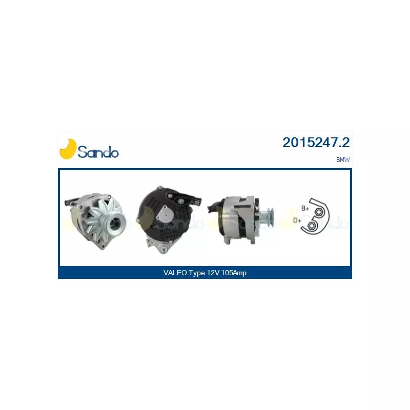 Alternateur SANDO 2015247.2