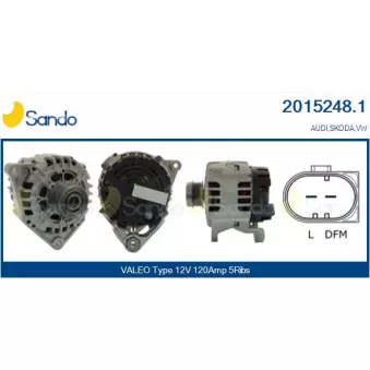 Alternateur SANDO 2015248.1