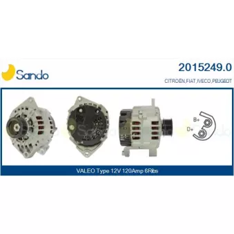 Alternateur SANDO 2015249.0